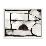 Shop Ancient Pathways II Canvas Art Print-Abstract, Black, Horizontal, PC, Rectangle, View All-framed wall decor artwork