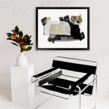 Shop Wingold Art Print-Abstract, Black, Horizontal, PC, Rectangle, View All-framed painted poster wall decor artwork