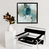 Shop Internal Reflection (Square) Art Print-Abstract, Blue, PC, Square, View All-framed painted poster wall decor artwork