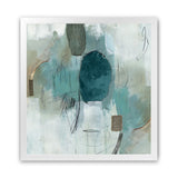 Shop Internal Reflection (Square) Art Print-Abstract, Blue, PC, Square, View All-framed painted poster wall decor artwork