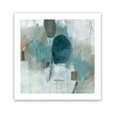 Shop Internal Reflection (Square) Art Print-Abstract, Blue, PC, Square, View All-framed painted poster wall decor artwork