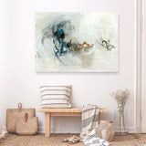 Shop Into The Wild Canvas Art Print-Abstract, Blue, Horizontal, Neutrals, PC, Rectangle, View All-framed wall decor artwork