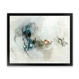 Shop Into The Wild Art Print-Abstract, Blue, Horizontal, Neutrals, PC, Rectangle, View All-framed painted poster wall decor artwork