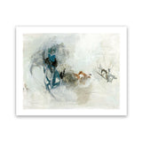 Shop Into The Wild Art Print-Abstract, Blue, Horizontal, Neutrals, PC, Rectangle, View All-framed painted poster wall decor artwork