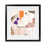 Shop Velvet At Dusk I (Square) Art Print-Abstract, Neutrals, Orange, PC, Square, View All-framed painted poster wall decor artwork