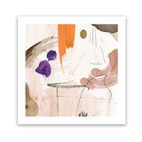 Shop Velvet At Dusk I (Square) Art Print-Abstract, Neutrals, Orange, PC, Square, View All-framed painted poster wall decor artwork