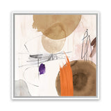 Shop Velvet At Dusk II (Square) Canvas Art Print-Abstract, Brown, Neutrals, PC, Square, View All-framed wall decor artwork