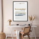 Shop Boulevard I Canvas Art Print-Abstract, Neutrals, PC, Portrait, Rectangle, View All-framed wall decor artwork