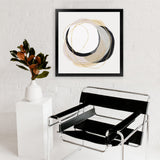 Shop Ring of Gold I (Square) Art Print-Abstract, Neutrals, PC, Square, View All-framed painted poster wall decor artwork