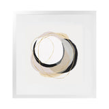 Shop Ring of Gold I (Square) Art Print-Abstract, Neutrals, PC, Square, View All-framed painted poster wall decor artwork