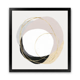 Shop Ring of Gold II (Square) Art Print-Abstract, Neutrals, PC, Square, View All-framed painted poster wall decor artwork