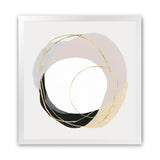 Shop Ring of Gold II (Square) Art Print-Abstract, Neutrals, PC, Square, View All-framed painted poster wall decor artwork