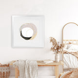 Shop Ring of Gold II (Square) Art Print-Abstract, Neutrals, PC, Square, View All-framed painted poster wall decor artwork