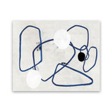 Shop Midblue II Art Print-Abstract, Blue, Horizontal, Neutrals, PC, Rectangle, View All-framed painted poster wall decor artwork