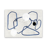 Shop Midblue II Canvas Art Print-Abstract, Blue, Horizontal, Neutrals, PC, Rectangle, View All-framed wall decor artwork