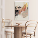 Shop Grapefruit I Canvas Art Print-Abstract, Black, Neutrals, PC, Portrait, Rectangle, View All-framed wall decor artwork