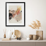 Shop Grapefruit I Art Print-Abstract, Black, Neutrals, PC, Portrait, Rectangle, View All-framed painted poster wall decor artwork