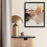 Shop Grapefruit I Art Print-Abstract, Black, Neutrals, PC, Portrait, Rectangle, View All-framed painted poster wall decor artwork