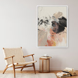 Shop Grapefruit II Canvas Art Print-Abstract, Black, Neutrals, PC, Portrait, Rectangle, View All-framed wall decor artwork