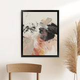 Shop Grapefruit II Art Print-Abstract, Black, Neutrals, PC, Portrait, Rectangle, View All-framed painted poster wall decor artwork