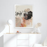 Shop Grapefruit II Art Print-Abstract, Black, Neutrals, PC, Portrait, Rectangle, View All-framed painted poster wall decor artwork