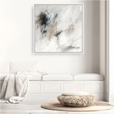 Shop Sketch Lines I (Square) Canvas Art Print-Abstract, Neutrals, PC, Square, View All-framed wall decor artwork