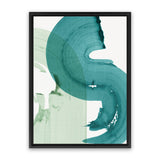 Shop Green Movement I Canvas Art Print-Abstract, Green, PC, Portrait, Rectangle, View All-framed wall decor artwork