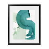 Shop Green Movement I Art Print-Abstract, Green, PC, Portrait, Rectangle, View All-framed painted poster wall decor artwork