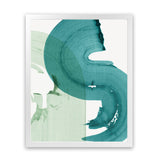 Shop Green Movement I Art Print-Abstract, Green, PC, Portrait, Rectangle, View All-framed painted poster wall decor artwork
