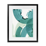 Shop Green Movement II Art Print-Abstract, Green, PC, Portrait, Rectangle, View All-framed painted poster wall decor artwork