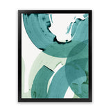 Shop Green Movement II Art Print-Abstract, Green, PC, Portrait, Rectangle, View All-framed painted poster wall decor artwork