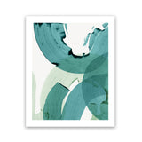 Shop Green Movement II Art Print-Abstract, Green, PC, Portrait, Rectangle, View All-framed painted poster wall decor artwork