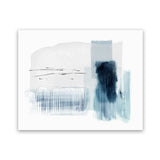 Shop Sheets of Blue I Art Print-Abstract, Blue, Horizontal, Neutrals, PC, Rectangle, View All-framed painted poster wall decor artwork