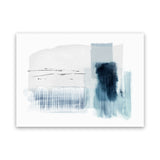 Shop Sheets of Blue I Canvas Art Print-Abstract, Blue, Horizontal, Neutrals, PC, Rectangle, View All-framed wall decor artwork