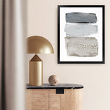 Shop Sparkling Together II Art Print-Abstract, Neutrals, PC, Portrait, Rectangle, View All-framed painted poster wall decor artwork