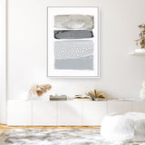 Shop Sparkling Together III Canvas Art Print-Abstract, Neutrals, PC, Portrait, Rectangle, View All-framed wall decor artwork