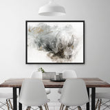 Shop Golden Intertwine Canvas Art Print-Abstract, Black, Horizontal, PC, Rectangle, View All-framed wall decor artwork