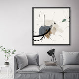 Shop Heavenly I (Square) Canvas Art Print-Abstract, Neutrals, PC, Square, View All-framed wall decor artwork