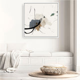 Shop Heavenly I (Square) Canvas Art Print-Abstract, Neutrals, PC, Square, View All-framed wall decor artwork