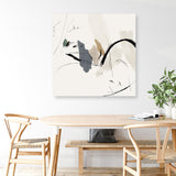 Shop Heavenly II (Square) Canvas Art Print-Abstract, Neutrals, PC, Square, View All-framed wall decor artwork