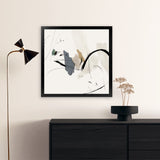 Shop Heavenly II (Square) Art Print-Abstract, Neutrals, PC, Square, View All-framed painted poster wall decor artwork