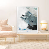 Shop Dazzle I Art Print-Abstract, Blue, PC, Portrait, Rectangle, View All-framed painted poster wall decor artwork