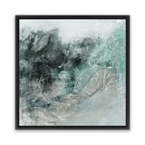 Shop Radiant Night (Square) Canvas Art Print-Abstract, Green, PC, Square, View All-framed wall decor artwork