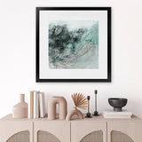 Shop Radiant Night (Square) Art Print-Abstract, Green, PC, Square, View All-framed painted poster wall decor artwork