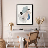 Shop Pieces of Fun I Art Print-Abstract, Neutrals, PC, Portrait, Rectangle, View All-framed painted poster wall decor artwork