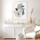 Shop Pieces of Fun I Art Print-Abstract, Neutrals, PC, Portrait, Rectangle, View All-framed painted poster wall decor artwork