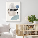 Shop Pieces of Fun II Canvas Art Print-Abstract, Neutrals, PC, Portrait, Rectangle, View All-framed wall decor artwork