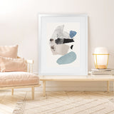 Shop Pieces of Fun II Art Print-Abstract, Neutrals, PC, Portrait, Rectangle, View All-framed painted poster wall decor artwork