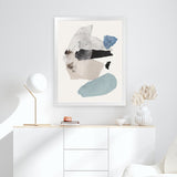 Shop Pieces of Fun II Art Print-Abstract, Neutrals, PC, Portrait, Rectangle, View All-framed painted poster wall decor artwork
