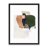 Shop Patchwork Pieces I Canvas Art Print-Abstract, Green, Neutrals, PC, Portrait, Rectangle, View All-framed wall decor artwork